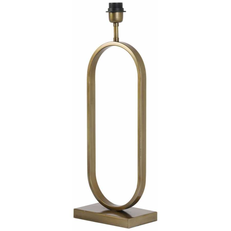 Light and Living Jamiri Table Lamp Base Bronze Naken Interiors